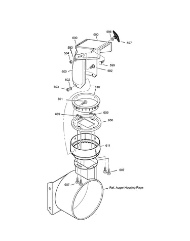 Discharge chute
