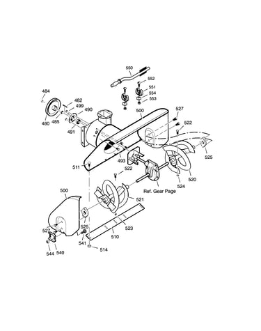 Auger housing
