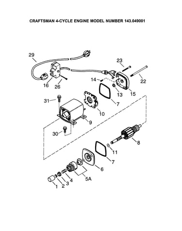 Electric starter