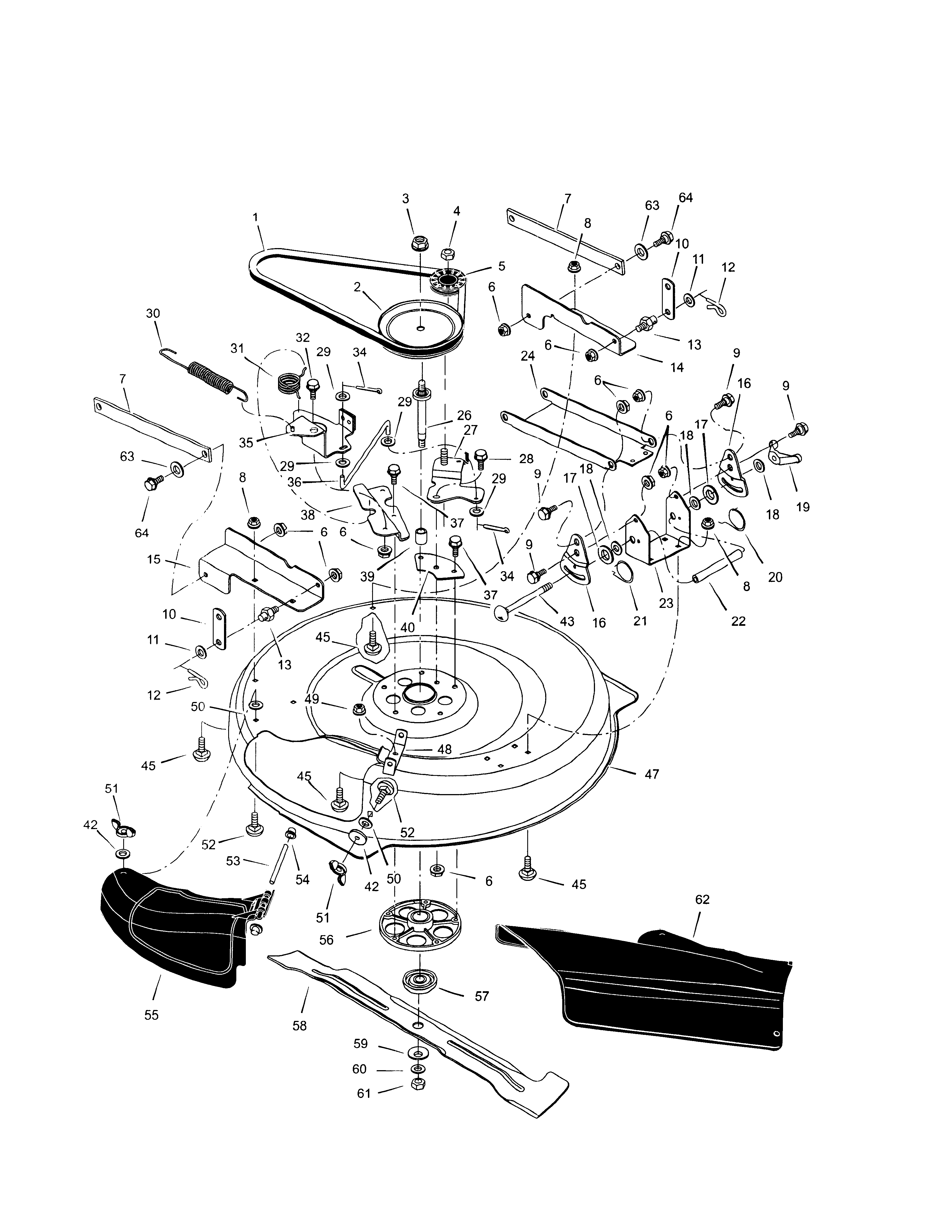 Mower housing