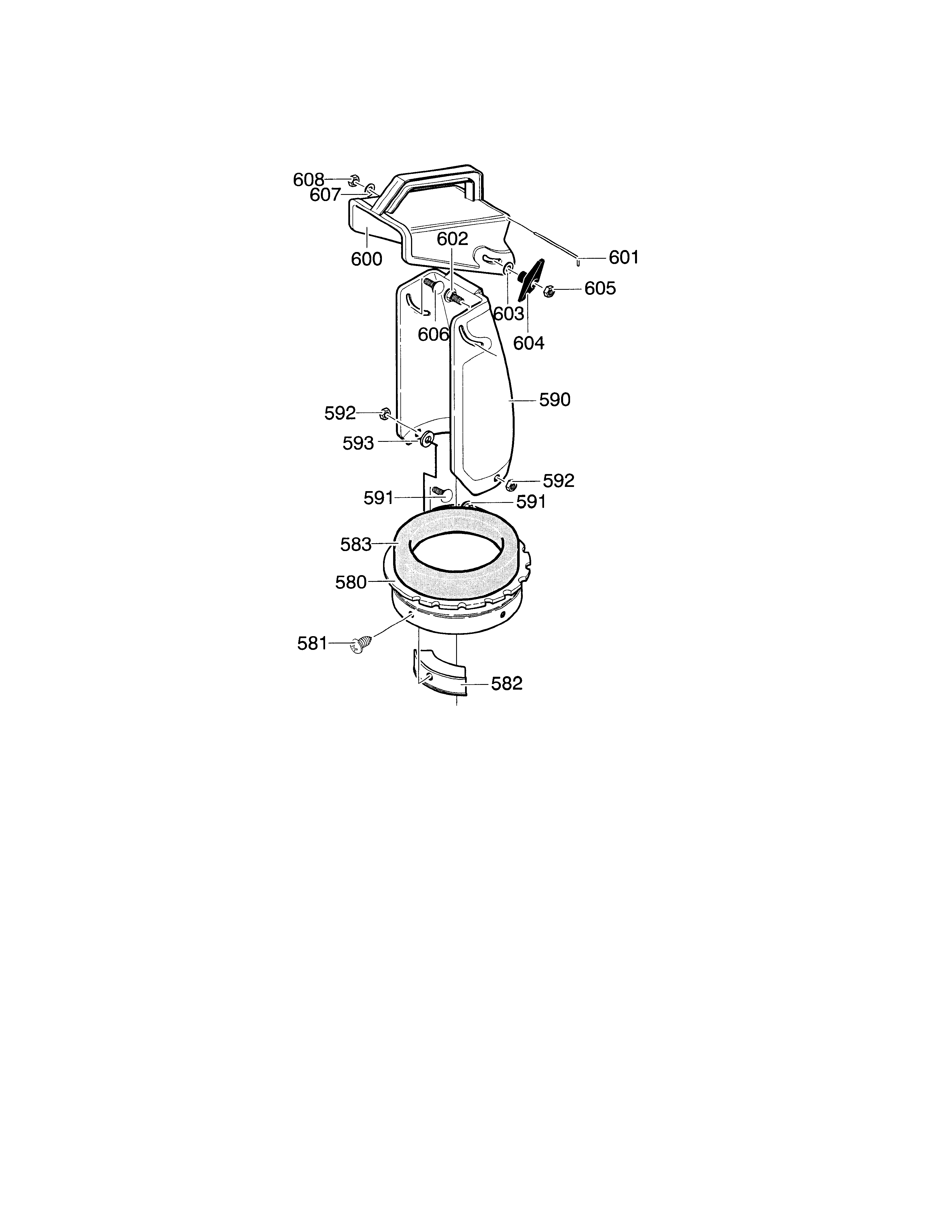 Discharge chute assembly