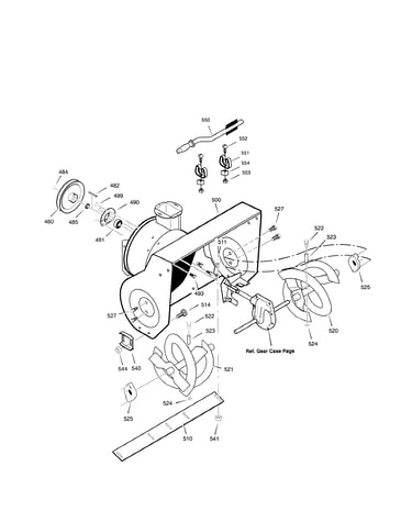 Auger housing