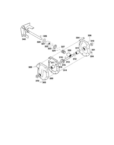 Gear case assembly