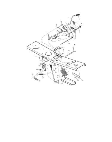 Mower housing suspension