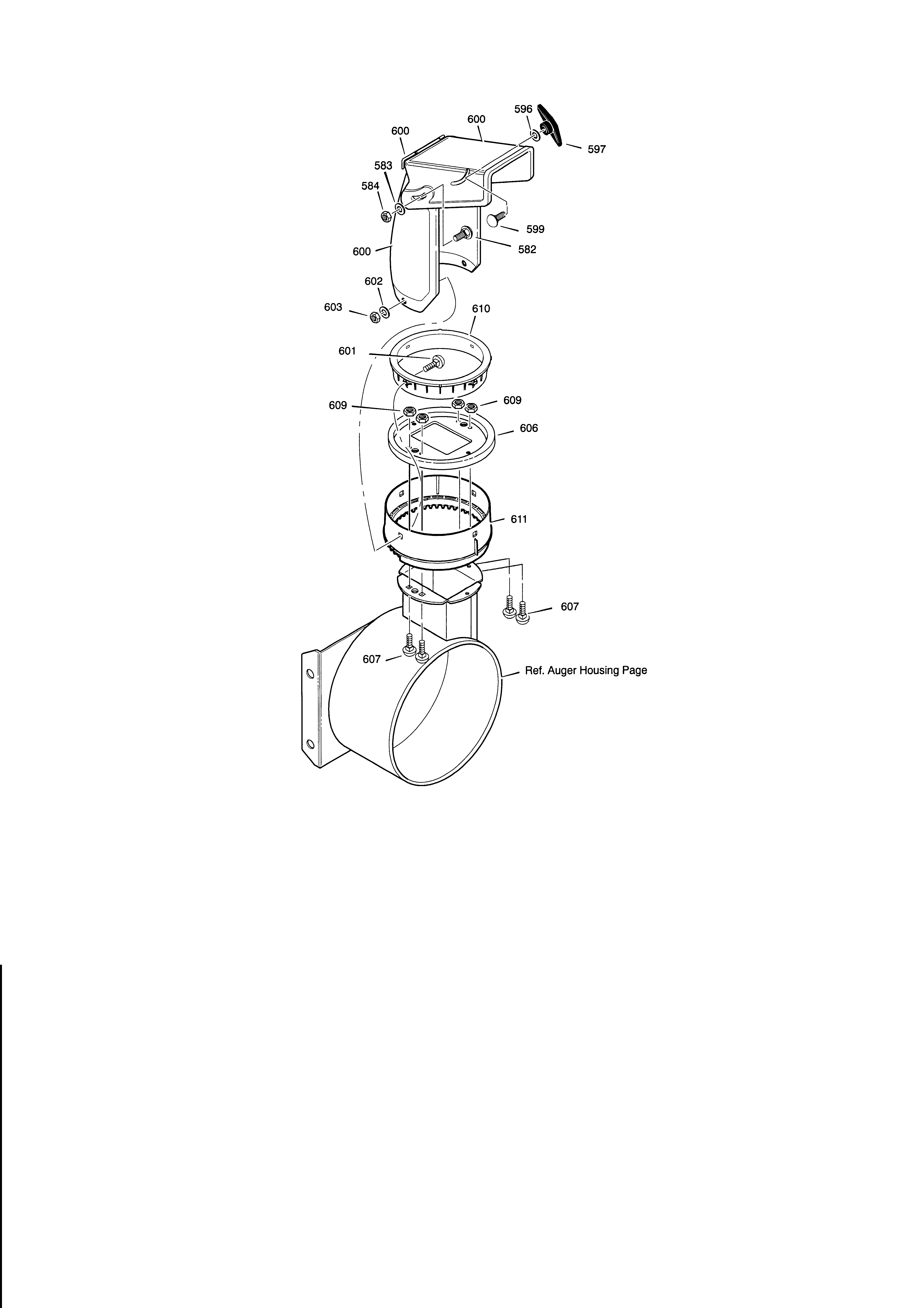 Discharge chute