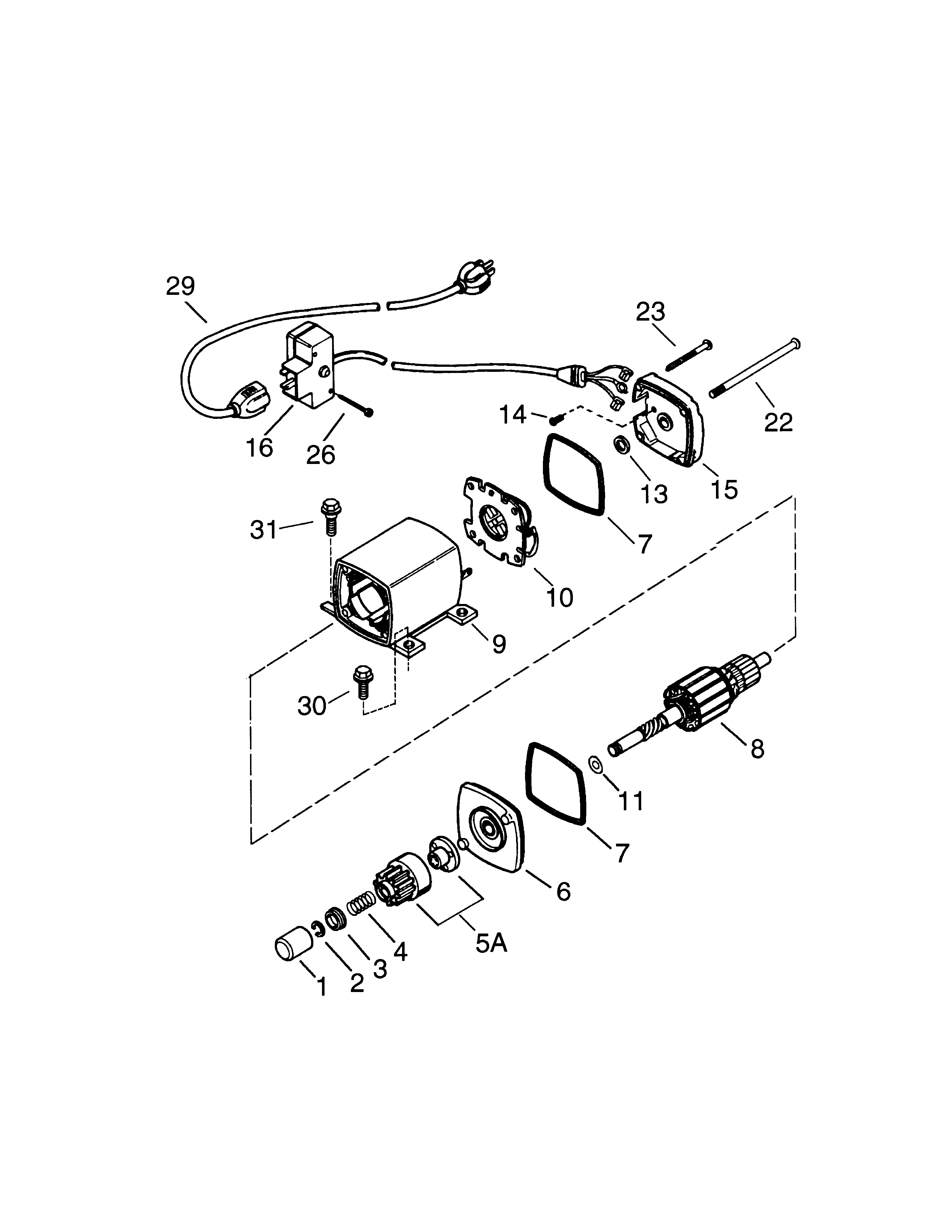 Electric starter