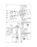 Cylinder head/carburetor