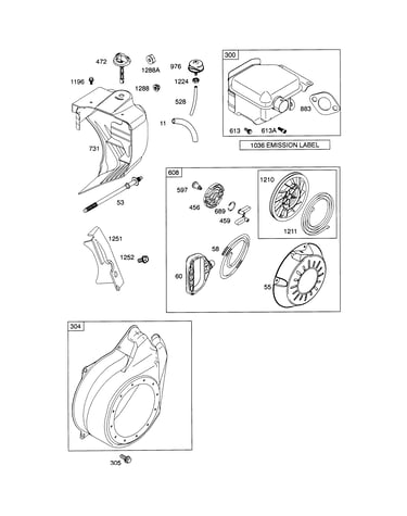 Starter/muffler