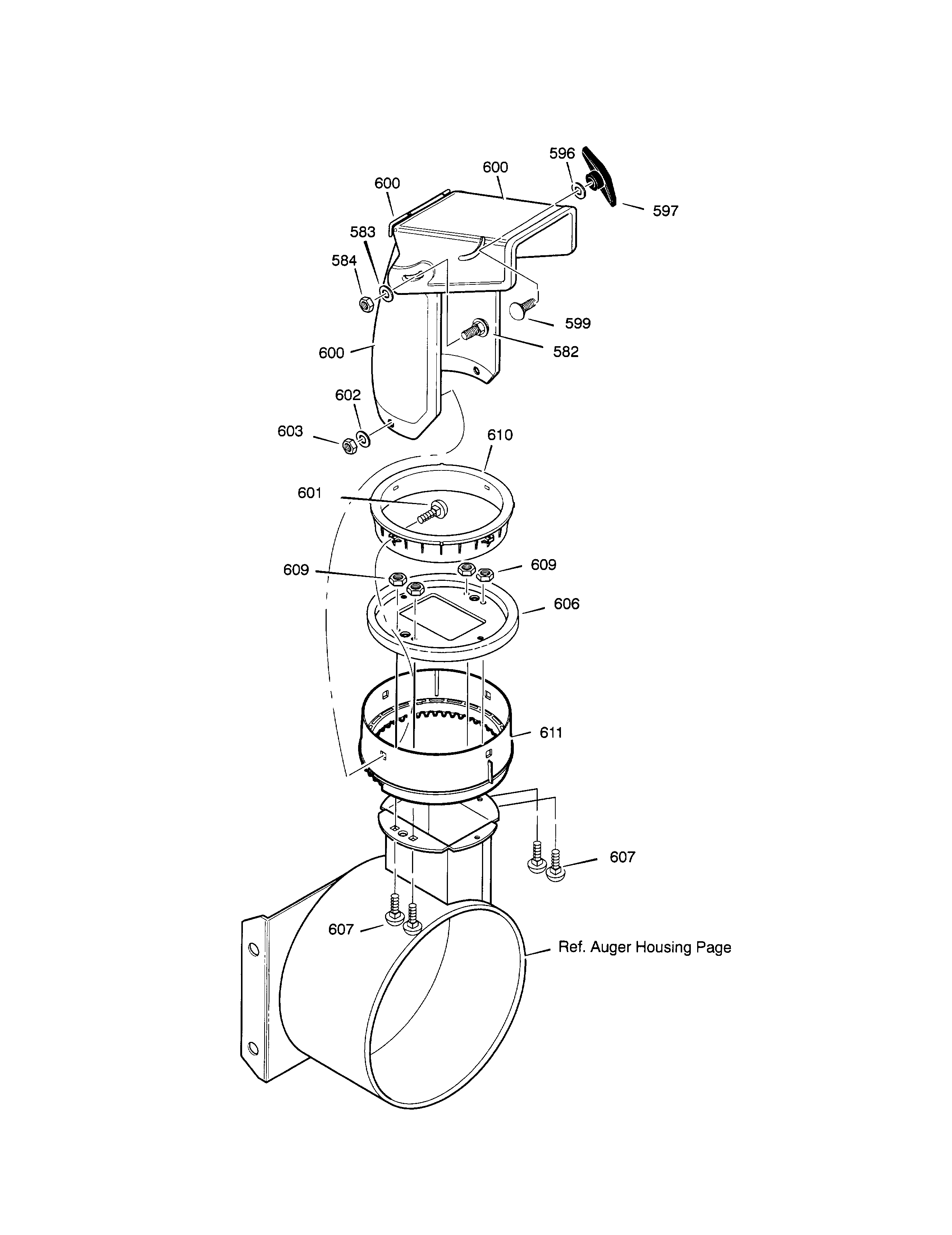 Discharge chute