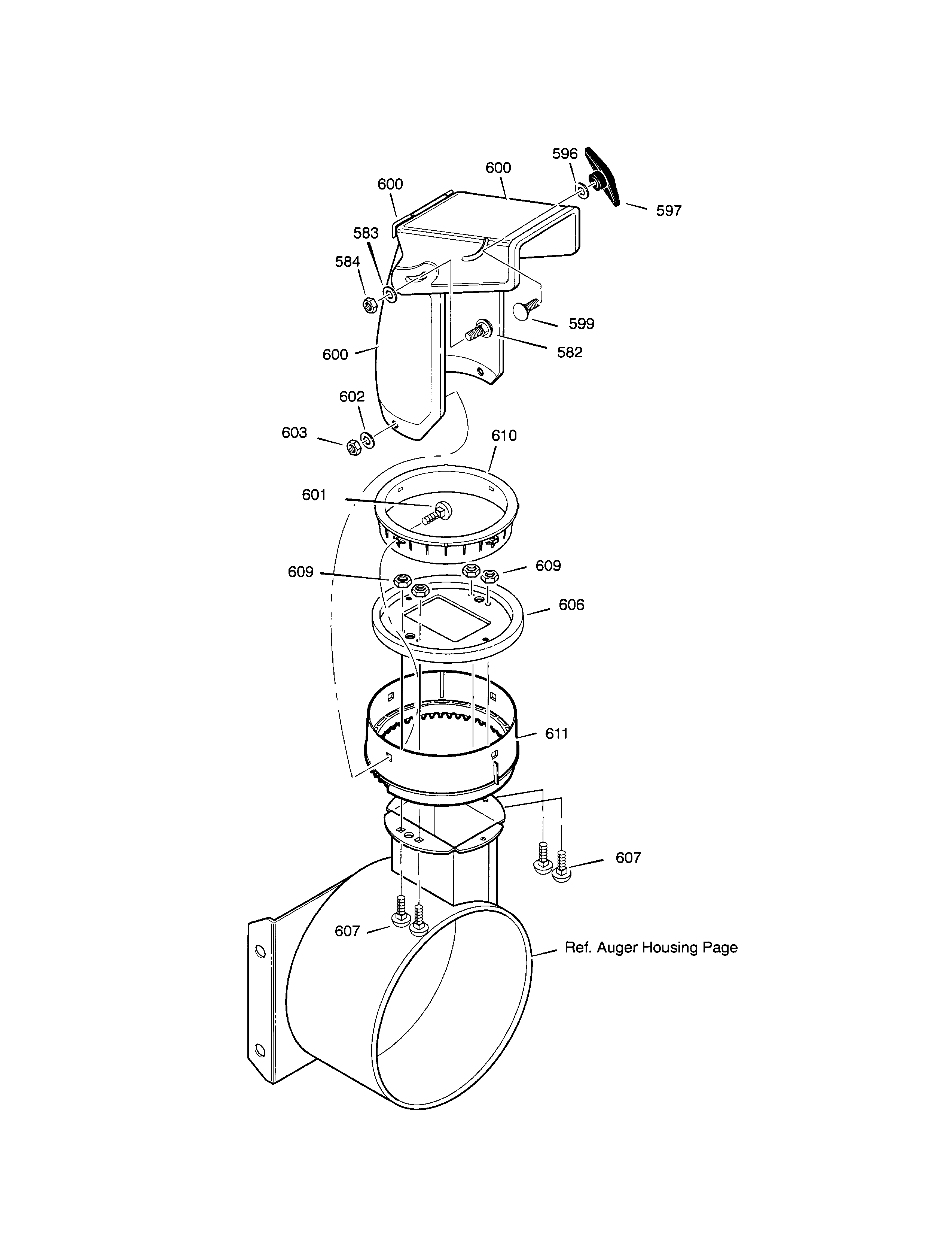Discharge chute