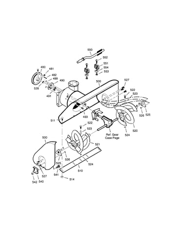 Auger housing