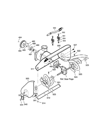 Auger housing