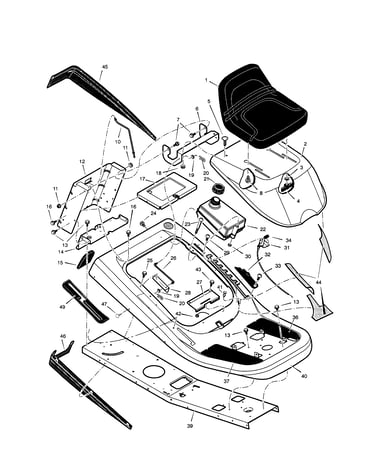 Chassis and hood