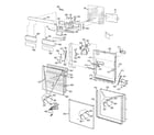 GE PDW8000G01WW door assembly diagram