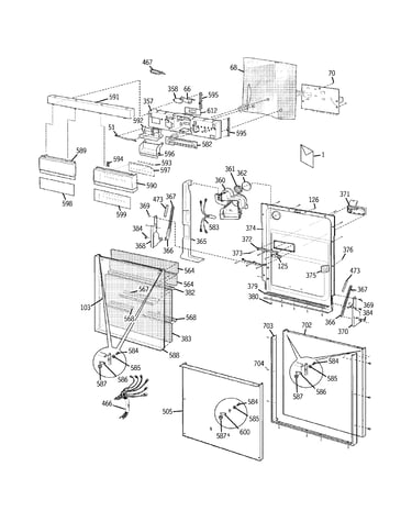 Door assembly