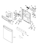 Escutcheon & door assembly