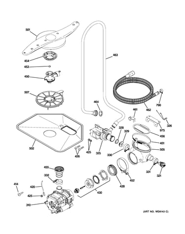Motor-pump mechanism
