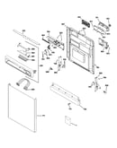 Escutcheon & door assembly