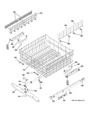 Upper rack assembly