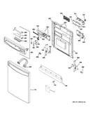 Escutcheon & door assembly