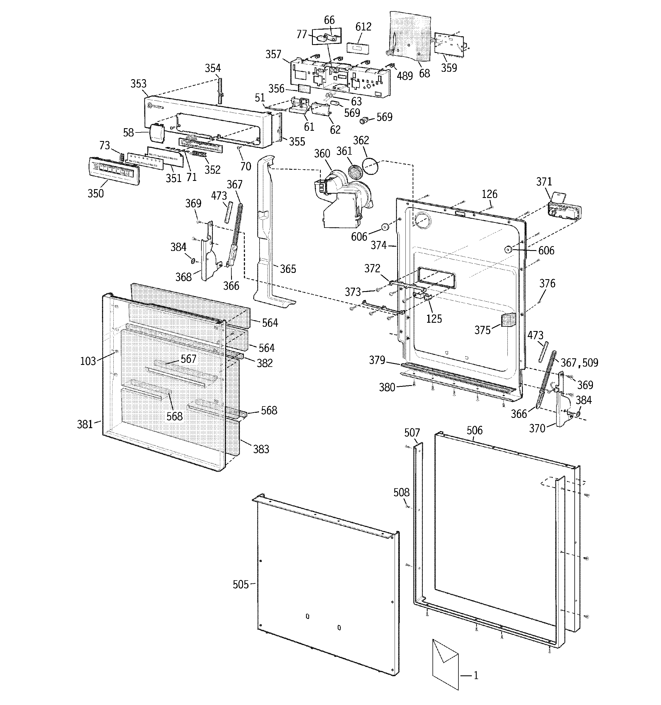 Door assembly