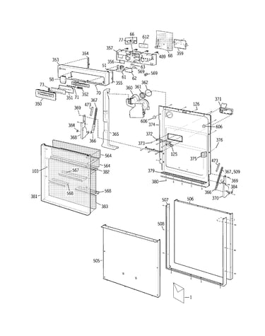Door assembly