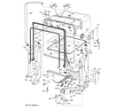 GE ZBD6400G01WW liner assembly diagram