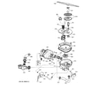 GE ZBD6400G01WW sump assembly diagram