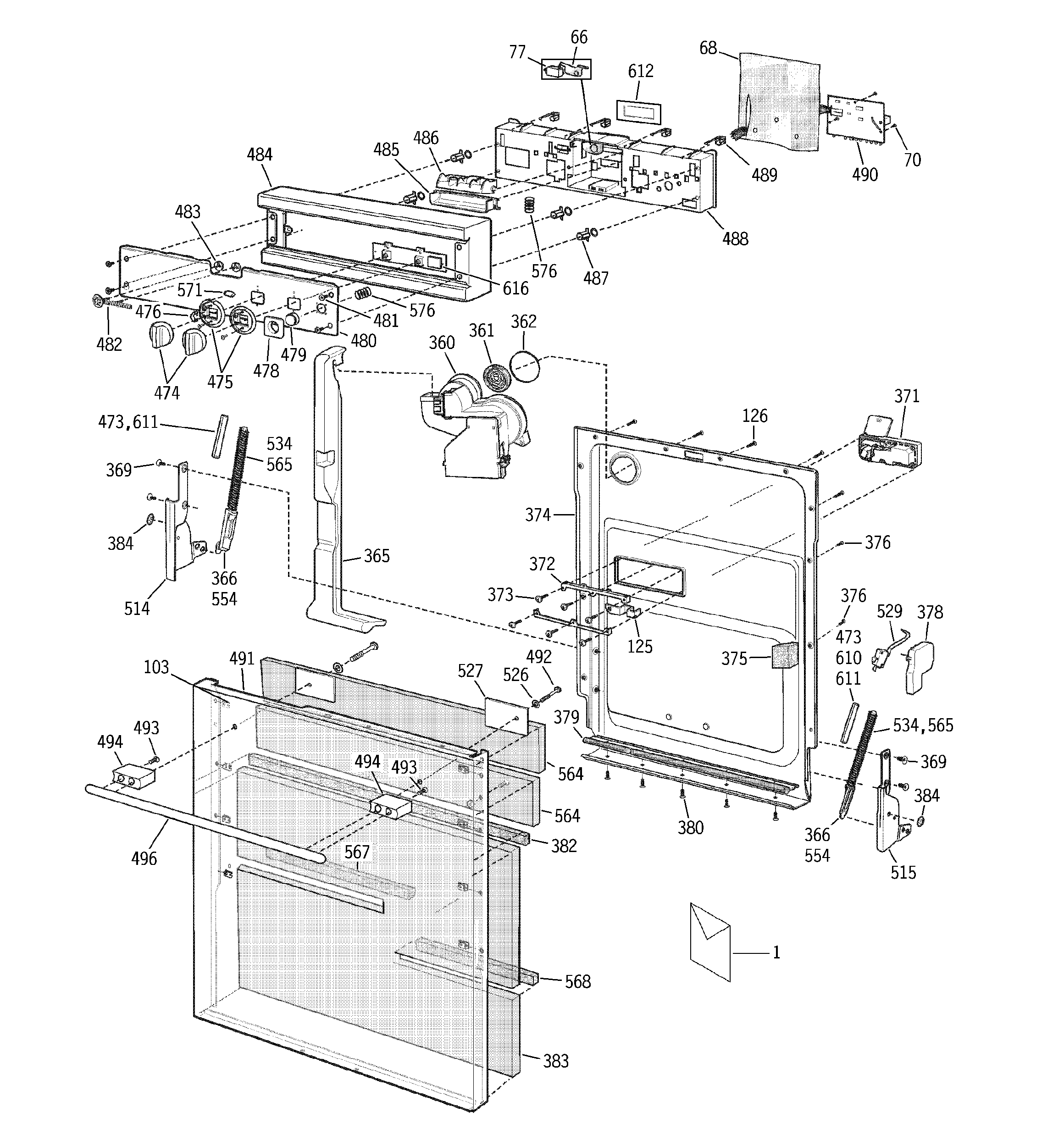 Door assembly