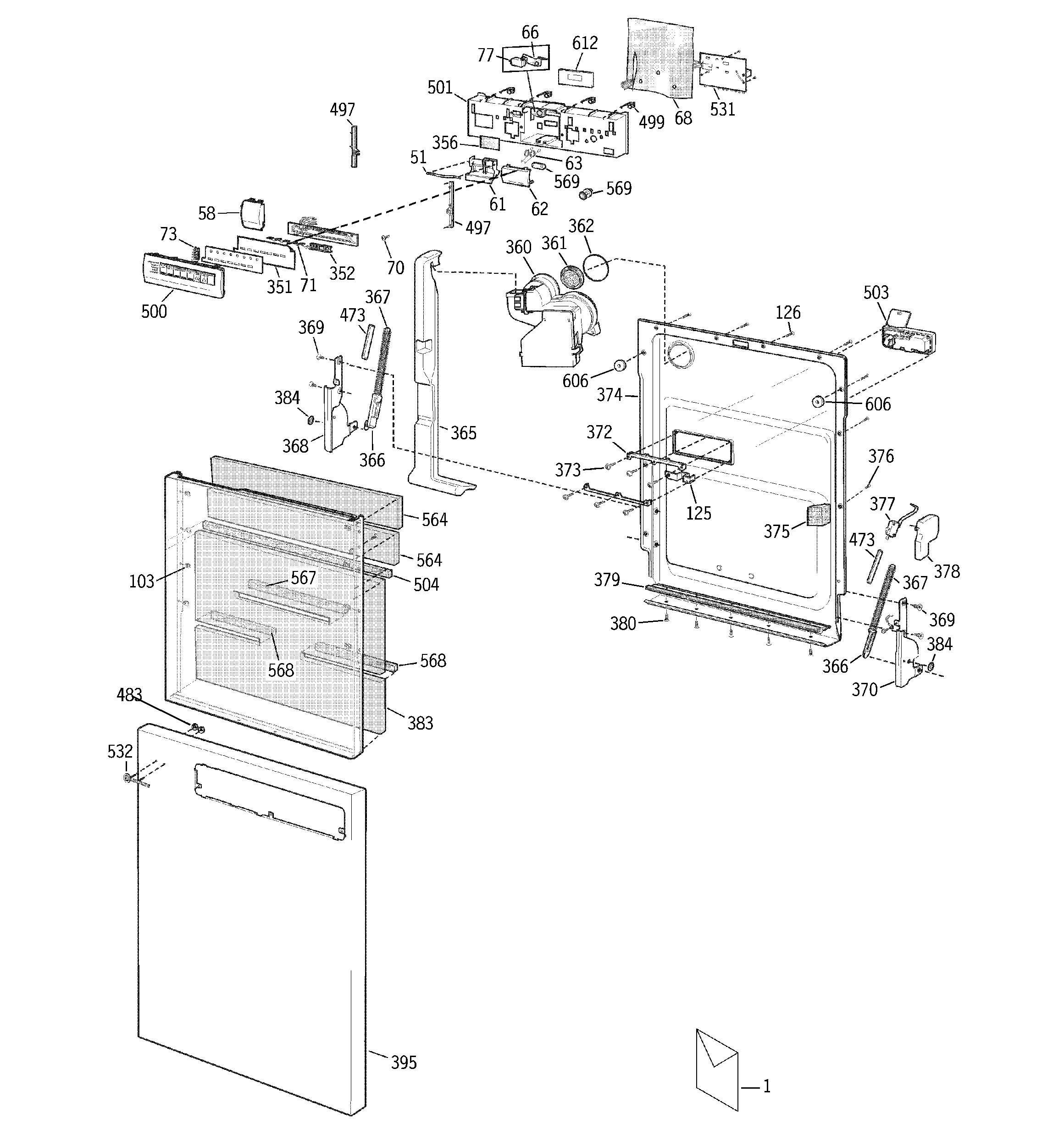 Door assembly