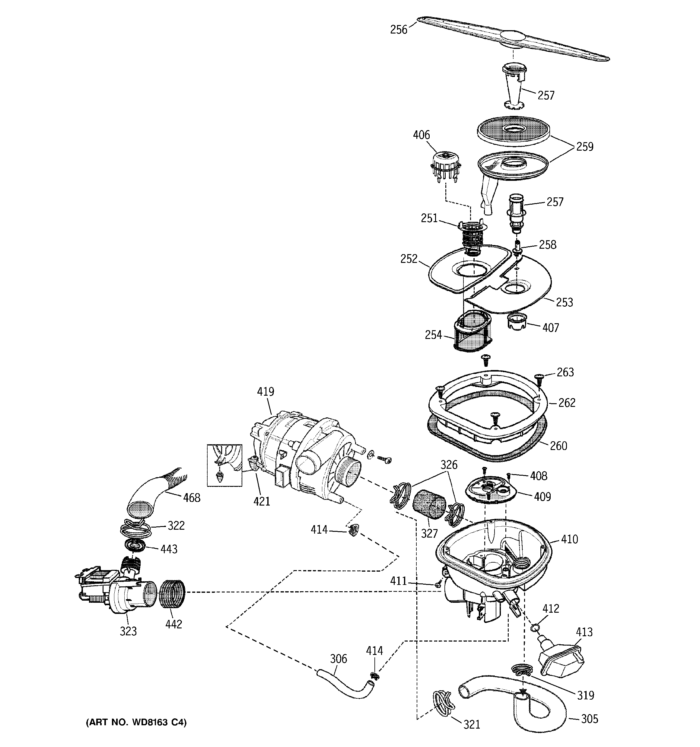 Sump assembly