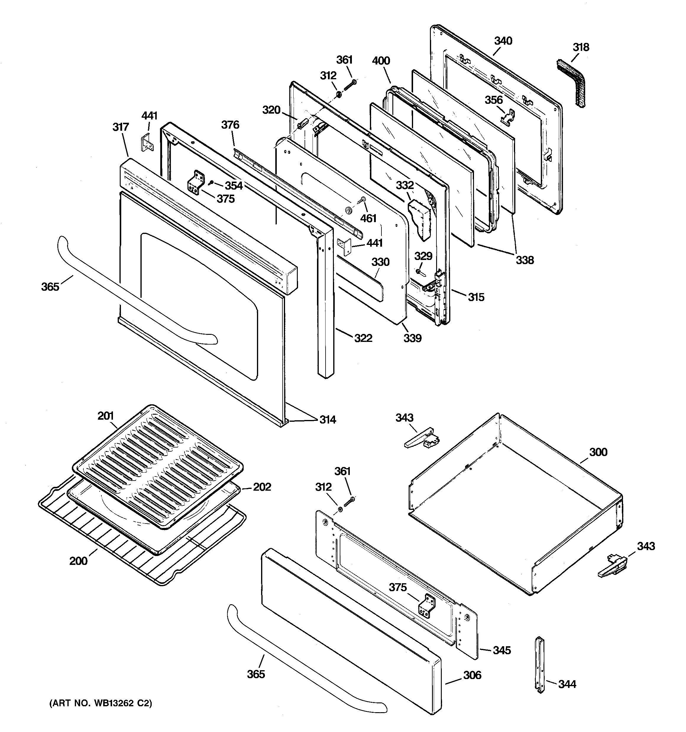 Door & drawer parts