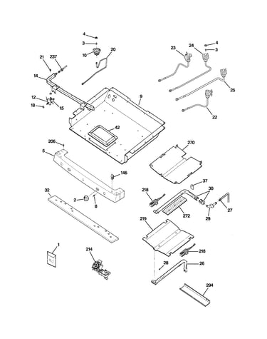 Gas & burner parts