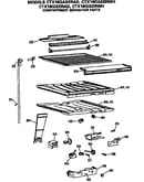 Comparment separator/divider block