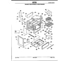 Hotpoint RB767GN5WH cabinet parts diagram