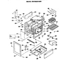 Hotpoint RB756GS1WW cabinet parts diagram