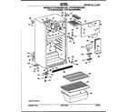 Hotpoint CTX16CASCRAD cabinet parts diagram