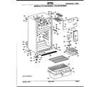 Hotpoint CTX14EYSCRAD cabinet parts diagram