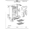 Hotpoint CTX14LYSCRWH cabinet parts diagram