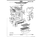 Hotpoint CTX14CISCRAD cabinet parts diagram