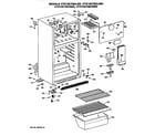 Hotpoint CTX14CYSCRWH cabinet parts diagram