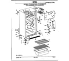 Hotpoint CTX14CASCRAD cabinet parts diagram