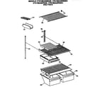 Hotpoint CTH18EASPRAD shelves and accessories diagram