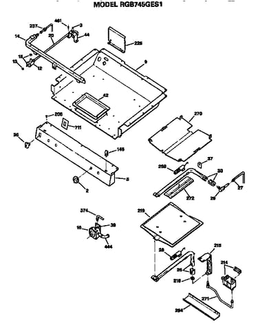 Burner section