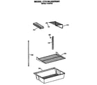 Hotpoint CTX18LASERWH shelves and accessories diagram