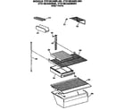 Hotpoint CTX18CASELWH shelves and accessories diagram