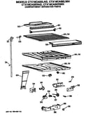 Comparment separator/divider block