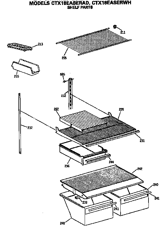 Shelves and accessories