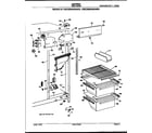 Hotpoint CSC20EASAAD fresh food section diagram