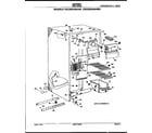 Hotpoint CSC20EASAWH freezer section diagram